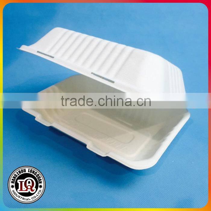 Biodegradable Bagasse Pulp 450 ml Clamshell