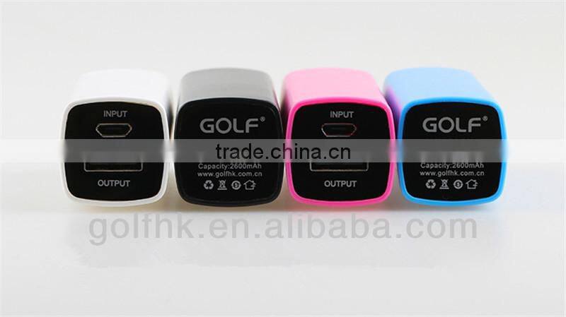 Fashion mobile powr bank 2600mAh wit factory direct sale price