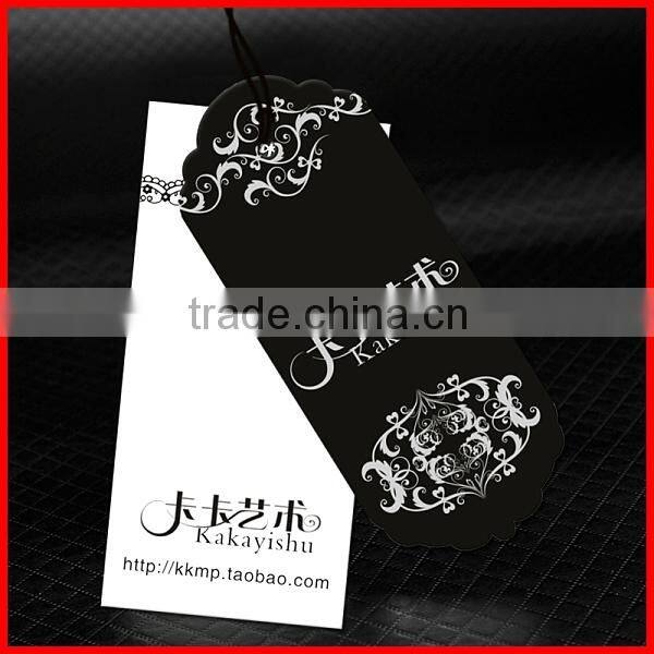 2014 new design Garment Clothes Price Tag Label Wholesale