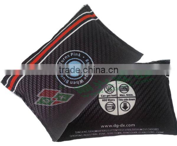 Air Dry Twin Pack Humidity Indicating silica gel reusable Dehumidifiers Bags For Car