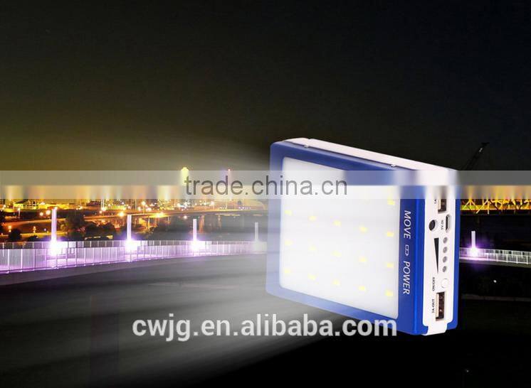 Factory Supply portable Solar power bank for laptop