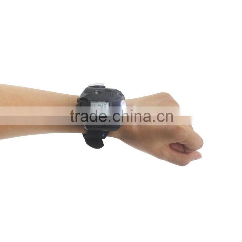 Outdoor Compass Flashlight Torch Lamp Light LED Date Display Wrist Watch Lamp