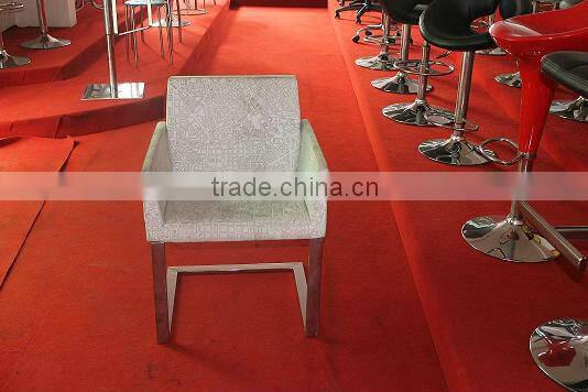 comfortable fabric swivel chair bar