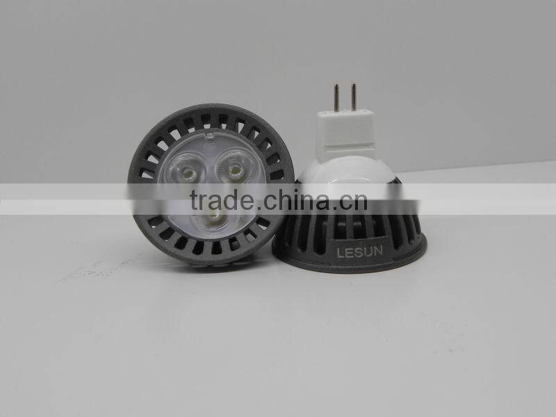 Mini spot DC12V 3*1W led spot showcase light LC7123Y