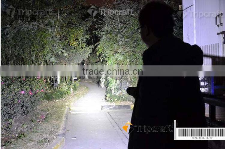 Rechargeable emergency flashlight led