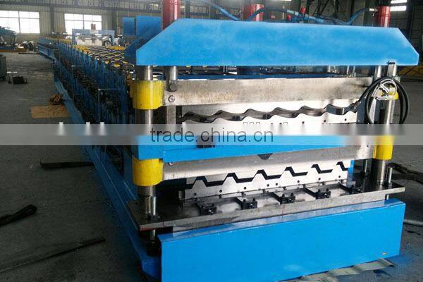 Hydraulic Corrugated Steel Roof Sheet Roll Forming Machine Prices, Double Deck Roof Sheet And Tile Roll Forming Machine