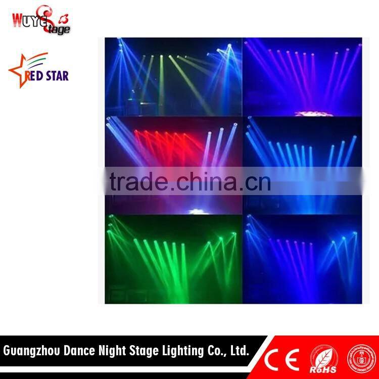 Best Selling Products LED Light 6PCS LED Mini Beam Moving Head Light Stage Light