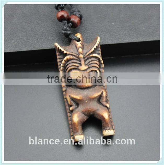 resin tiki statuette Hawaiian God small figurine