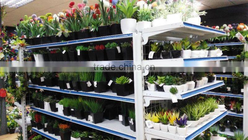 Artificial Echeveria Succulent Desk Top Plant in Pot