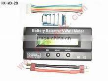 RC Battery 2S - 6S Battery Balancer & Watt Meter