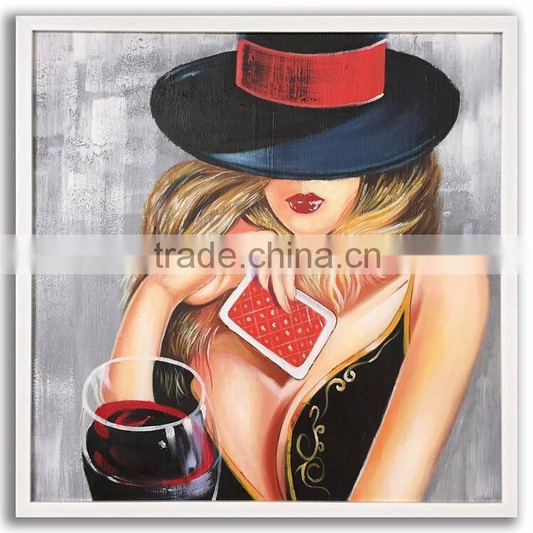 Modern Abstract Decor Home Decoration Chinese Oil Painting Reproduction