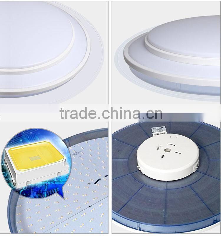 Switch Single CCT 40W Double Layer Decorative LED Ceiling Light with 3 Years Warranty.