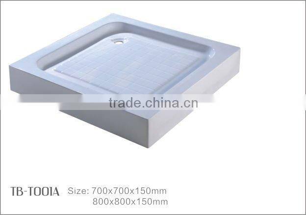 sell Skidproof design square shower basin (TB-B001B)