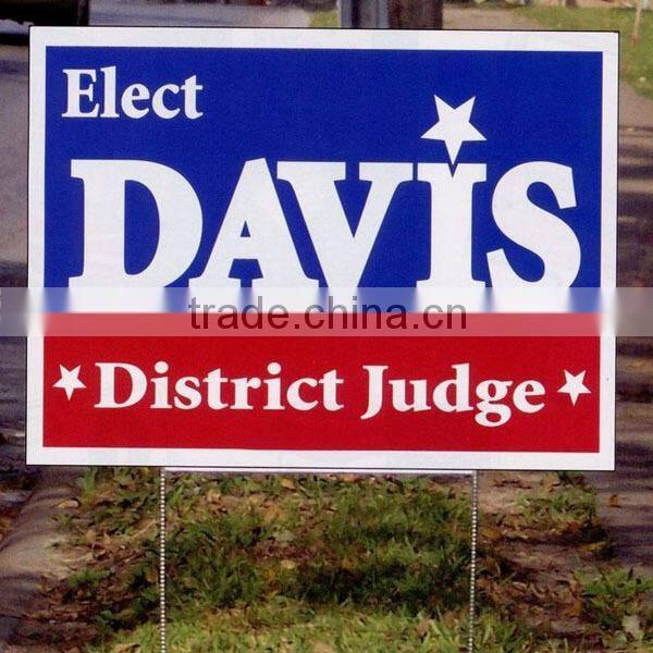 Custom Printed Plastic PP Outdoor Sign Sheet