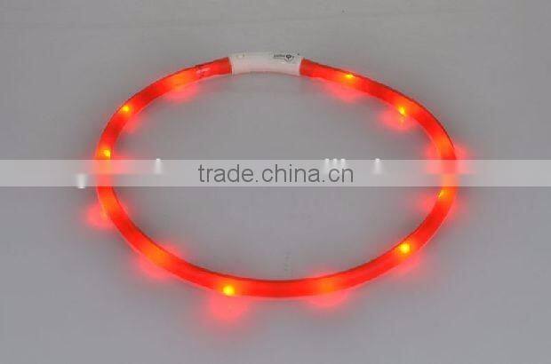 New Usb Rechargeable Led Flashing Dog Collar