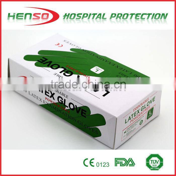 Henso Powder-free Latex Examination Gloves