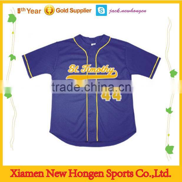 Make big size baseball jersey,baseball uniform