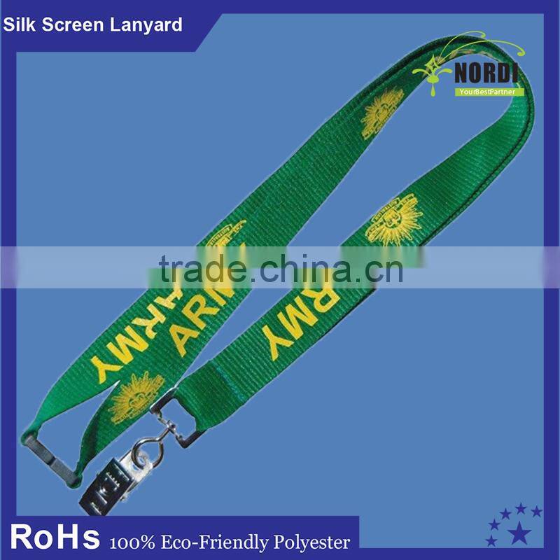 Corporation promotional lanyard