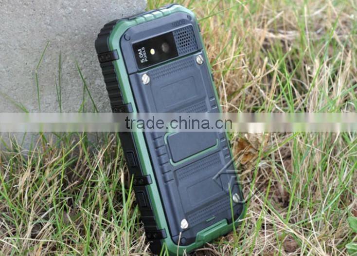 waterproof mobile phone land rover a8 MTK6572 dual core WCDMA 4 inch screen in stock