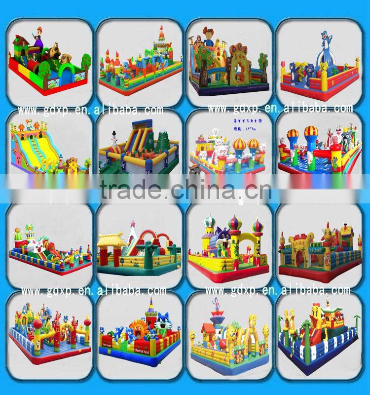 Inflatable Fun City Amusement Park Games for Personal or Business Use