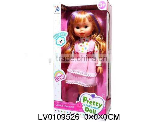 New design Plastic Doll toy for kids with light