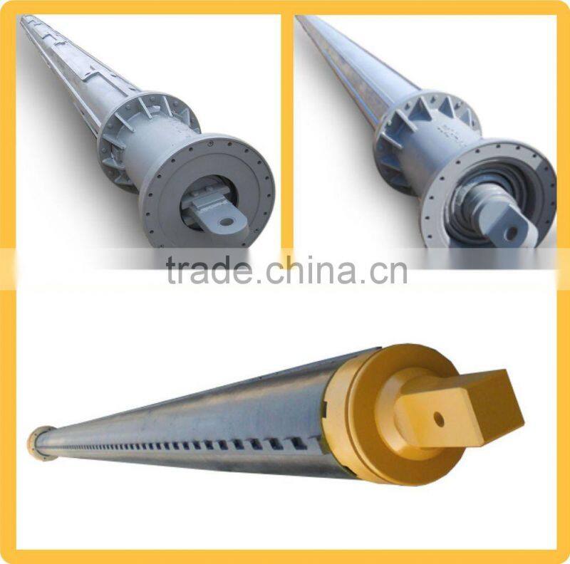 Driven pile construction hydraulic rotary borehole drilling rig friction kelly bar