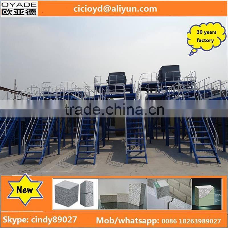 light thermal insulation eps cement solid foam board machinery 100000 sqm/year