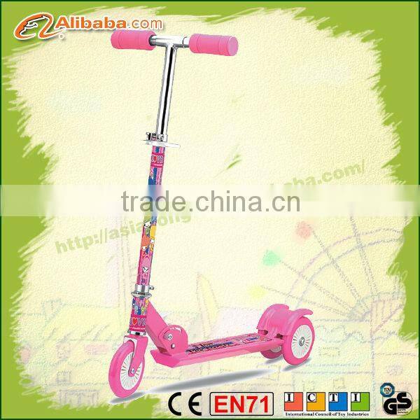 tri-wheel 50% aluminum kick scooter