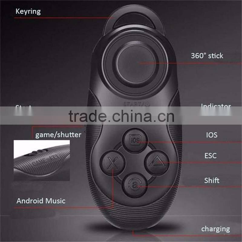 VR box 1.0 with Joystick Hot selling 3d virtual video glasses with great price For smart phone/Tablet/Pad