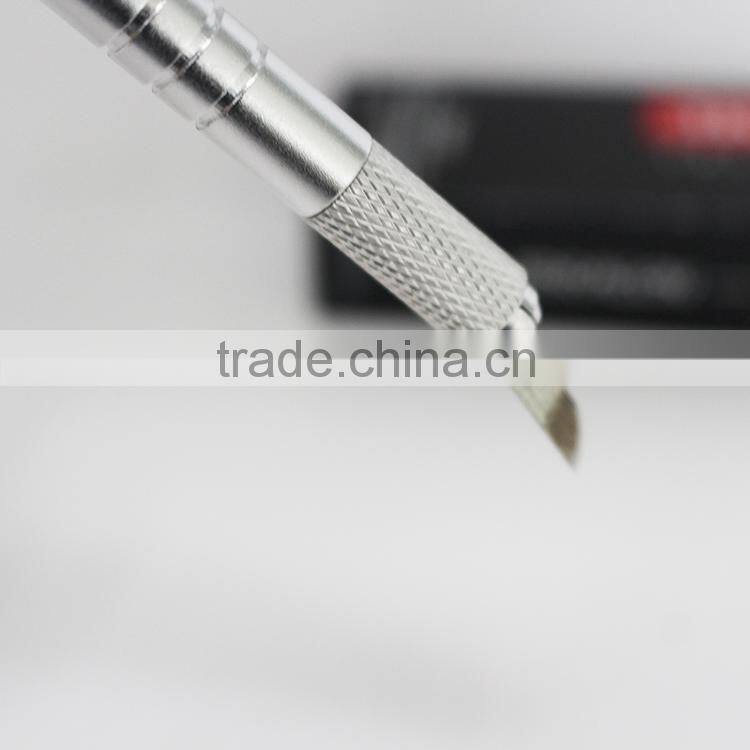 Lightweight Aluminum Manual Tattoo Pen Permanent Make up Manual PenWholesSale Microblading PMU Manual Pen