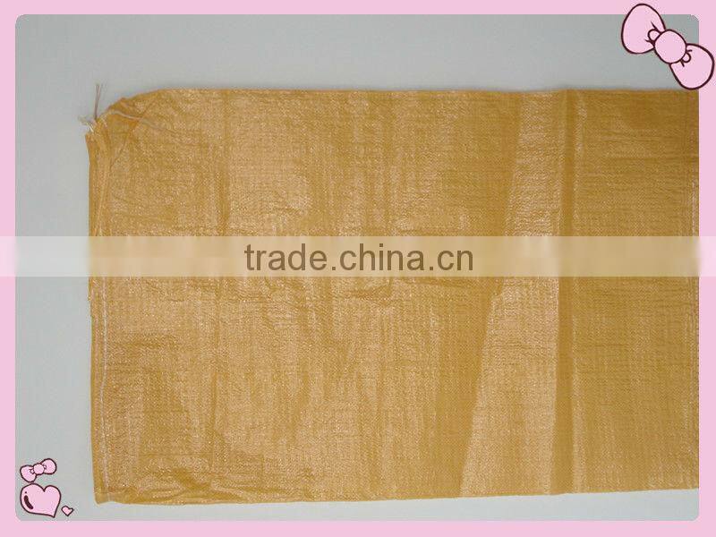 2013 Brown Colour PP Woven Bags For Packing