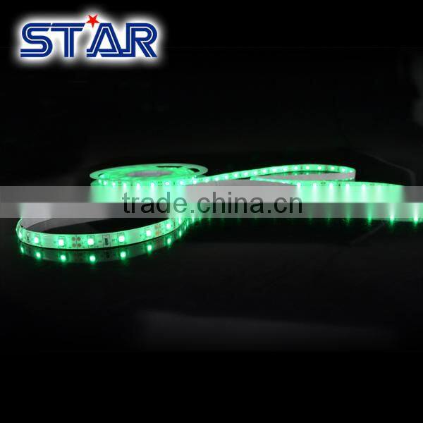 Ruban LED Unicolore 3528 Green DC12V 60led/m IP65waterproof