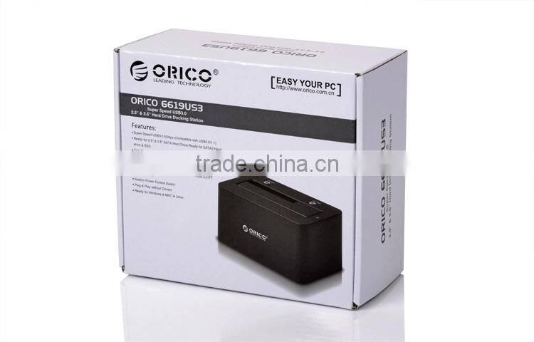 6TB 1-Bay 2.5" 3.5" SATA 3.0 HDD docking station