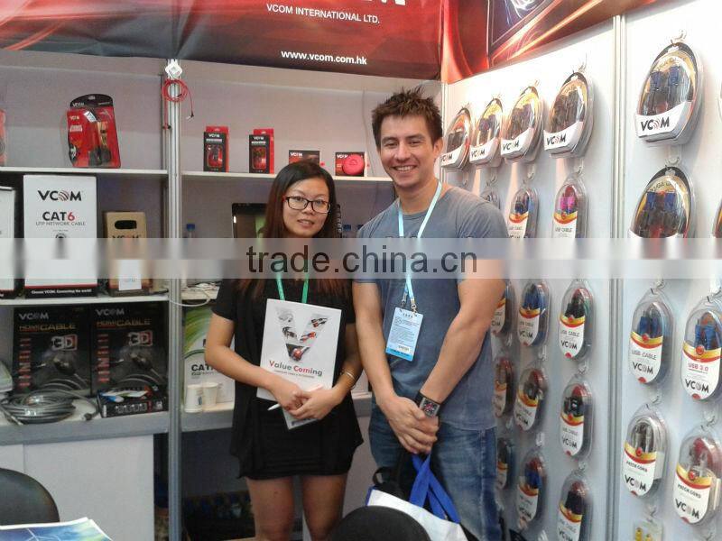 Black USB2 .0 Cable AM/AF MINI MICRO Gold Plated For MP3, MP4, DV