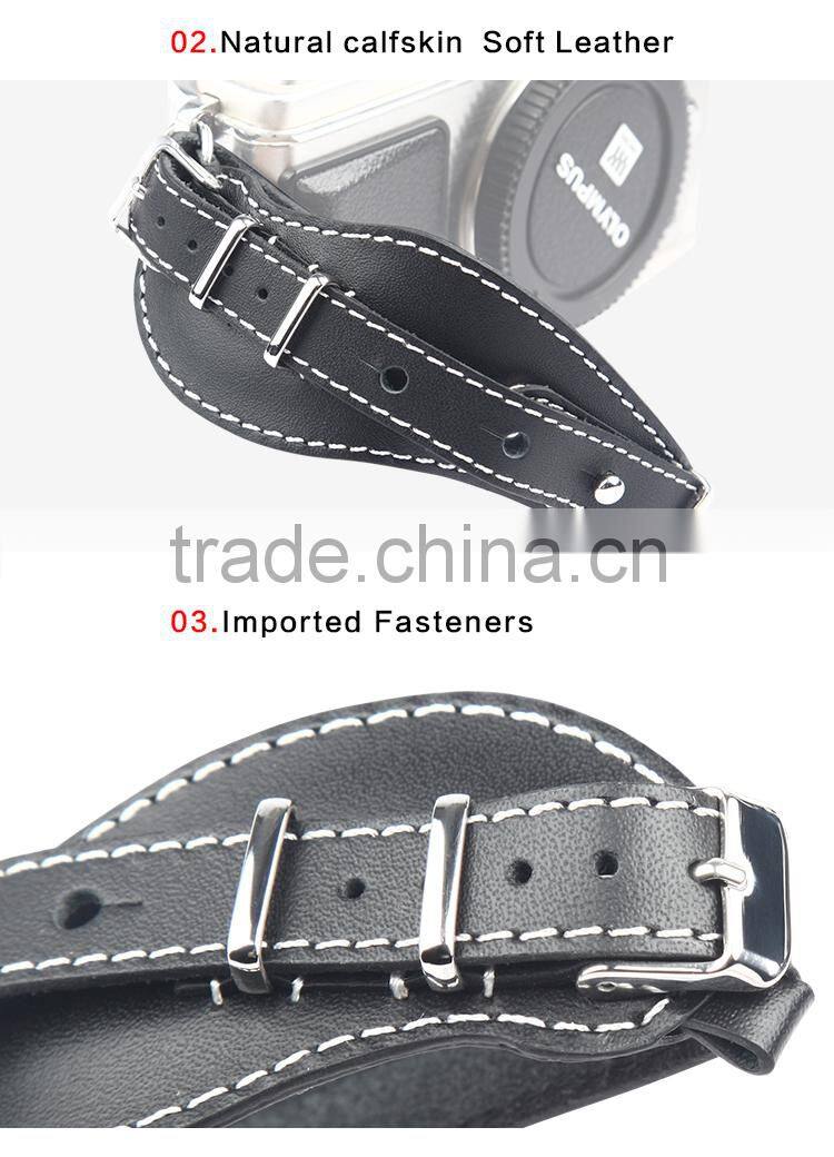 Leather Floating Camera Wrist Strap