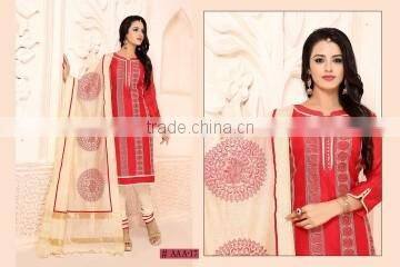 Worldly Maroon Cotton Churidar Suit/Designer churidars Suits Shopping