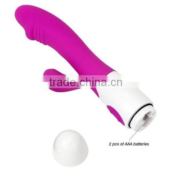Silicone 30 Modes Super Silent G-spot Dual Vibrating Waterproof Vibrators for Women,Adult Sex Products Erotic Sex Toys