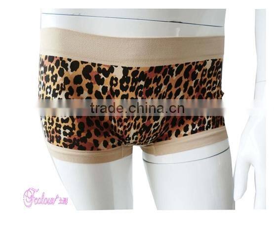 lady boyshort girls' leopard printed bottom panties