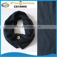 Acrylic winter scarf men and women knit scarf