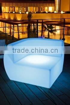 custom-made LED light acrylic sofa for home/bar