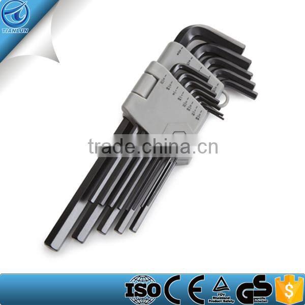 13-pc. Long Arm Hex Key Wrench Set, Inch