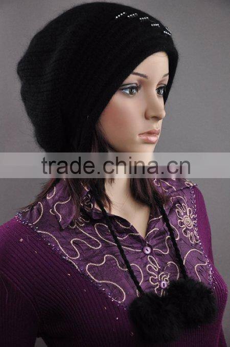 10-11cm size rabbit fur ball garment accessory fur pom poms rabbit fur pompons