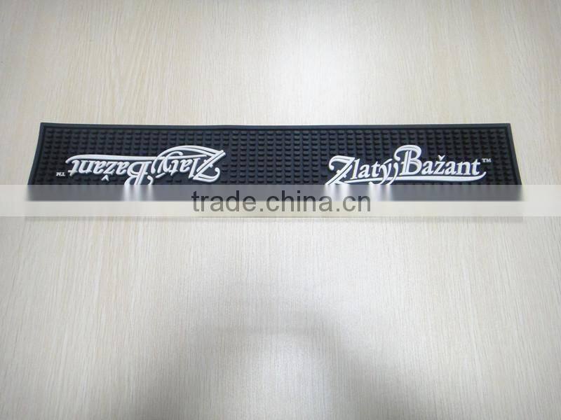 Promotional Custom Made Pvc Square Bar Mat/advertisement Bar Mat
