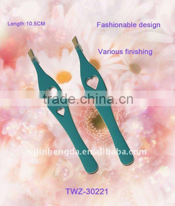 Plastic tweezers/tweezer beauty/eyelash extension tweezer