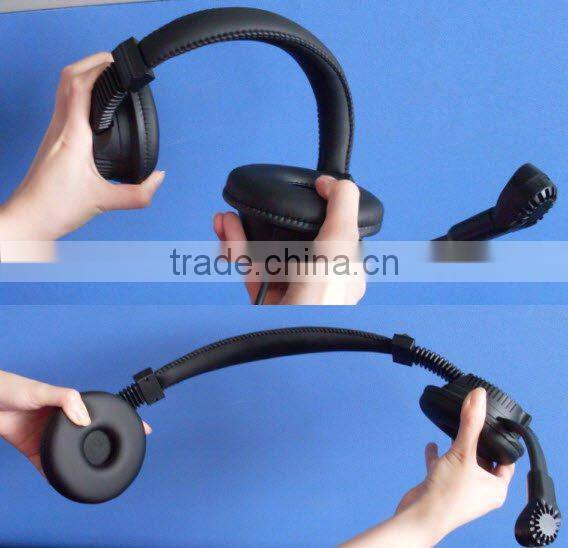 headphone with volume control