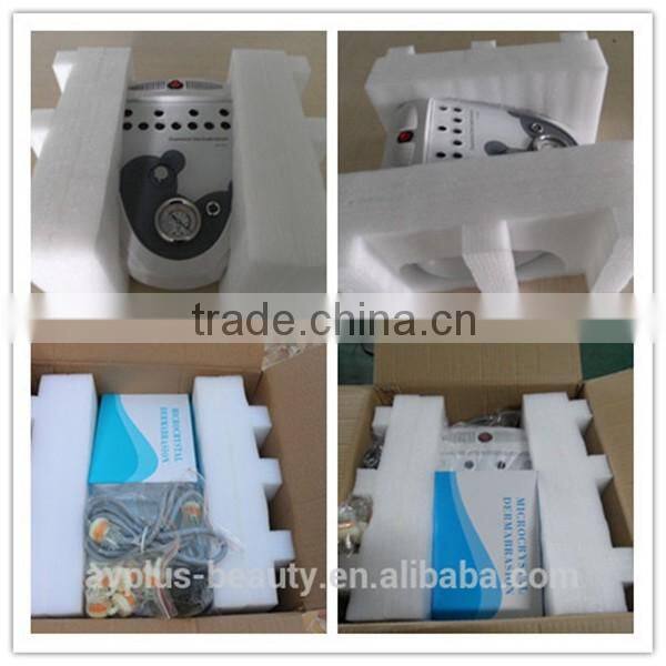 express 0.08mpa vacuum ultrasonic dermabrasion machine with CE certificate AYJ-G032