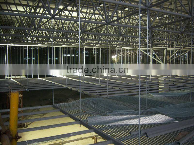 a large gymnasium ceiling grating,sprung roof,workshop ceiling steel grating(20years professional manufacturer)