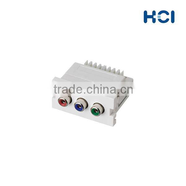 IDC Type RGB Component video to LAN Cable Multimedia Extender