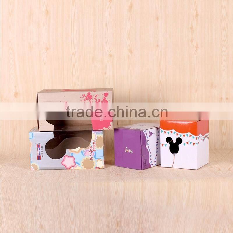 Full-color offset printing corrugated toy box for children