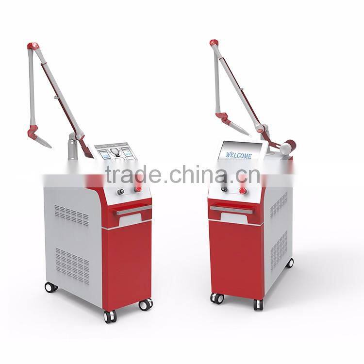 Vertical High Power Q-switched Nd-yag Laser Tattoo Removal Machine/ Skin Spot Remover Machine